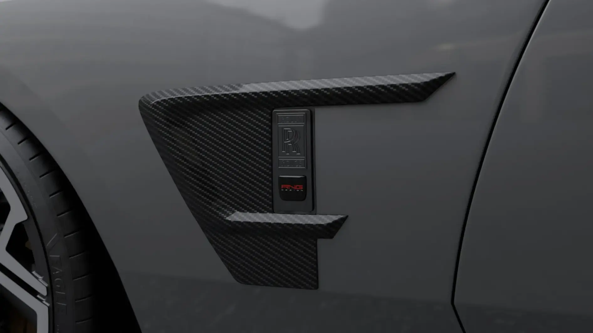 Luxurious body kit for Rolls-Royce Spectre by Renegade Design