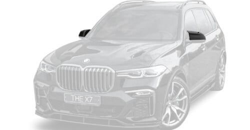 Накладки на зеркала для BMW X7 G07 