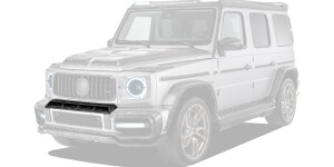 Front bumper upper insert