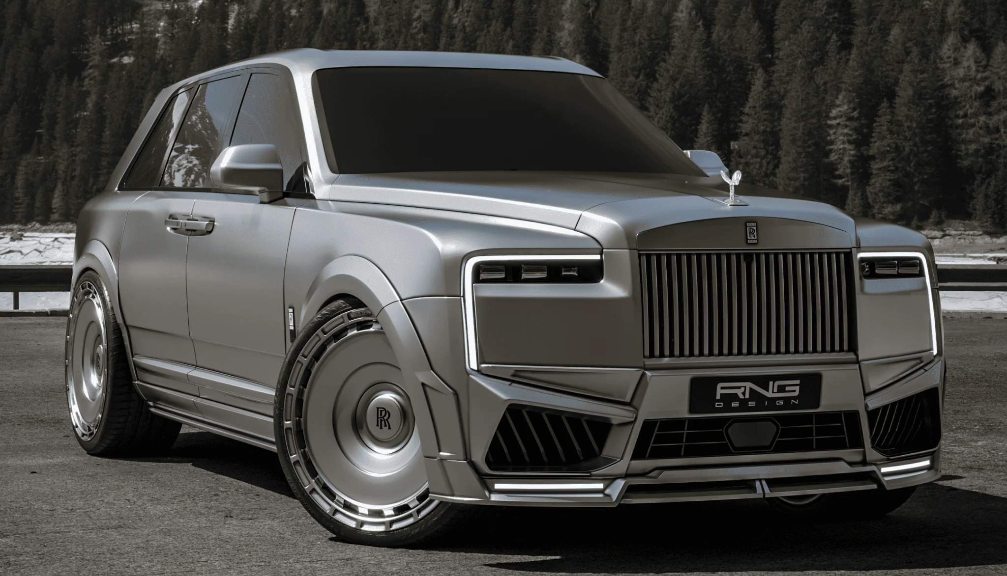 Bodykit für Rolls-Royce Cullinan II von RNG Design — Carbon, Luxus und Präsenz