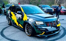 Demon hood for Jeep Grand Cherokee WK2