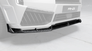 Front bumper splitter