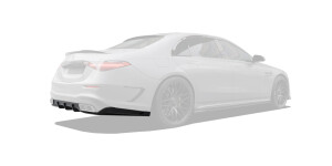 Rear bumper diffuser