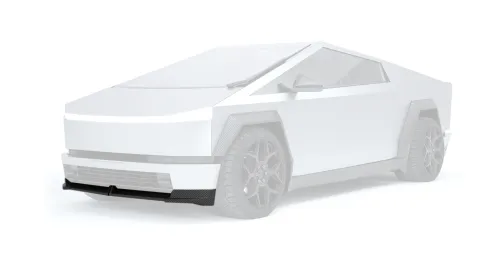 Carbon-Splitter für die vordere Stoßstange des Tesla Cybertruck