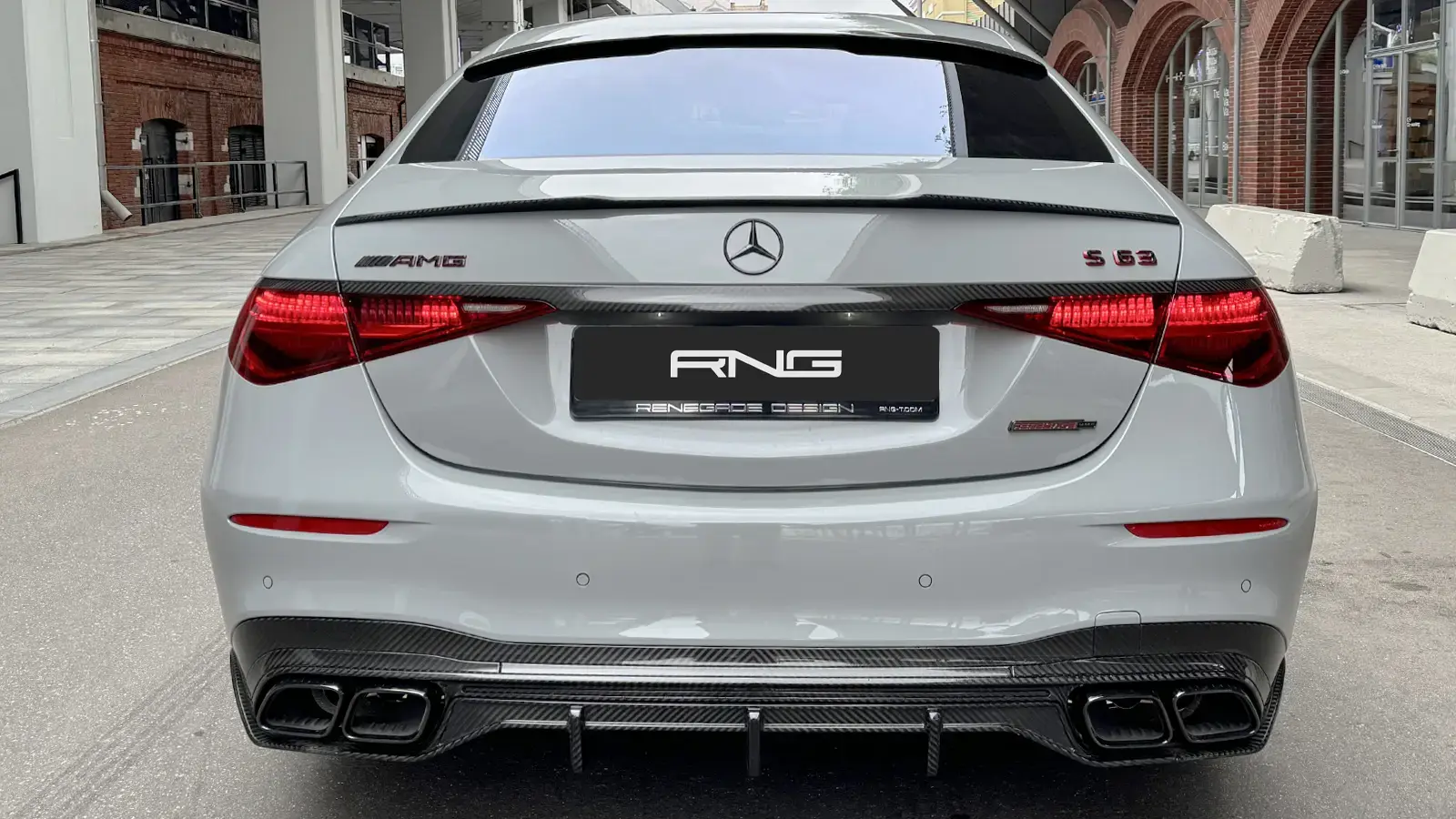 Exhaust system for Mercedes-Benz S63 AMG W223
