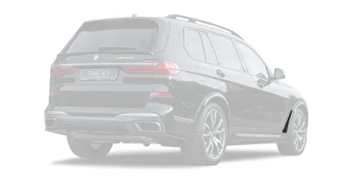 Carbon-Kotflügeleinsätze vorne für BMW X7