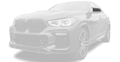 Mirror covers for BMW X6 G06