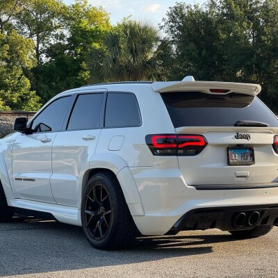  White Jeep SRT from New Orleans
