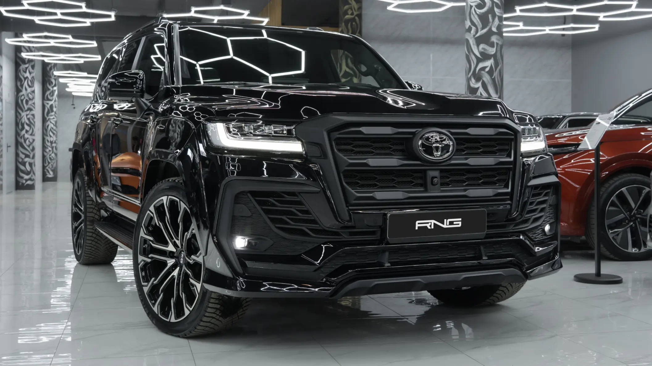 Front bumper for Toyota Land Cruiser 300