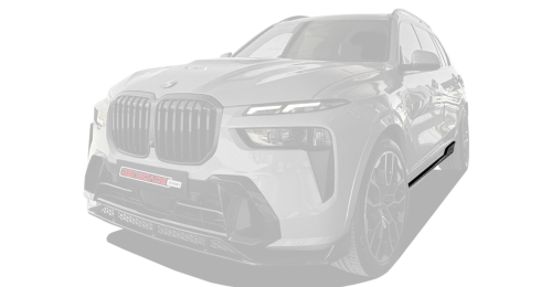 Carbon side skirts for BMW X7 LCI