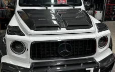 Carbon grille trim for Mercedes-Benz G-Class W463