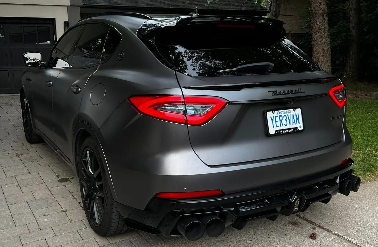 Heckdiffusor für Maserati levante