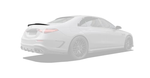 Carbon rear mid spoiler for Mercedes-Benz S63