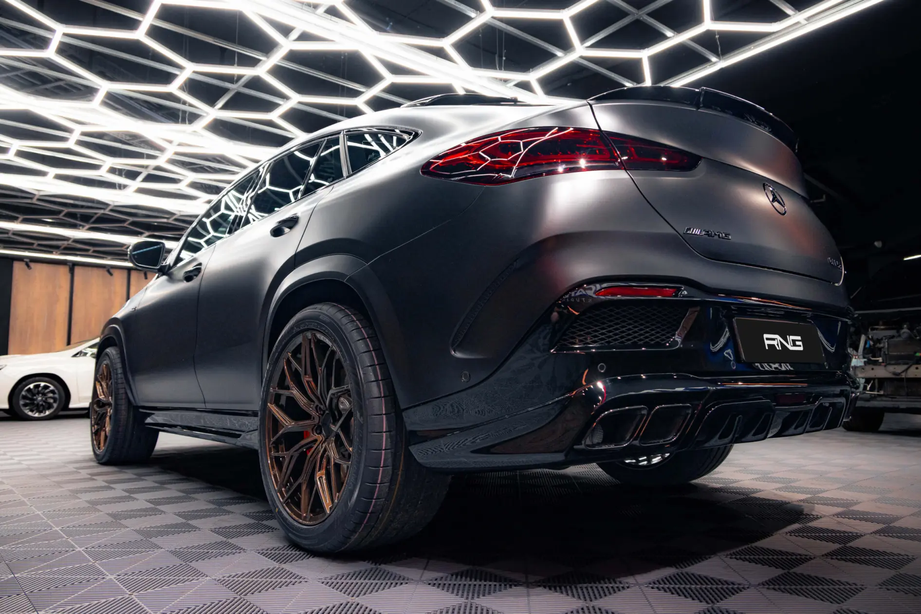 Mercedes-Benz GLE Coupe with RNG Design Kit and Bronze Forged Wheels