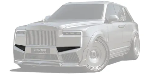 Carbon-Front Bumper Side Inserts für Rolls-Royce Cullinan Series II