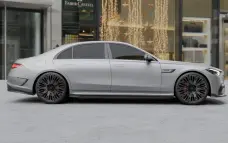 Carbon front fender inserts for Mercedes-Benz S63 W223