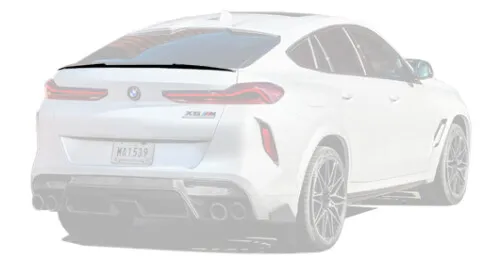 Carbon heckspoiler für BMW X6M F96