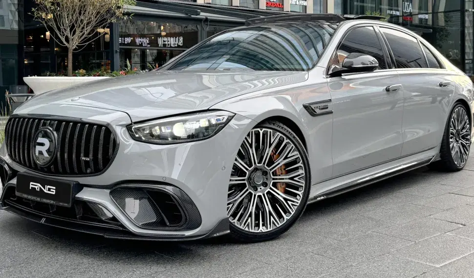 Carbon side skirts for Mercedes-Benz S63 W223