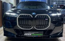 Front bumper splitter for BMW 7 G70