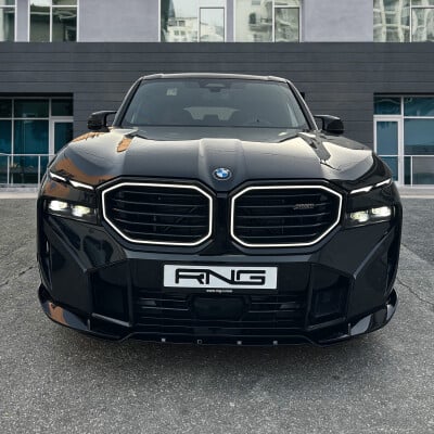 BMW XM with 1st Gloss black kit in Kazakhstan
