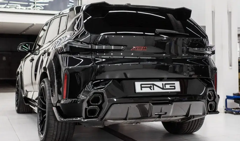 Carbon Heckstoßstangeneinsätze für BMW XM