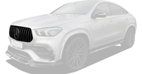 Front grille GT for Mercedes-Benz GLE Coupe C167