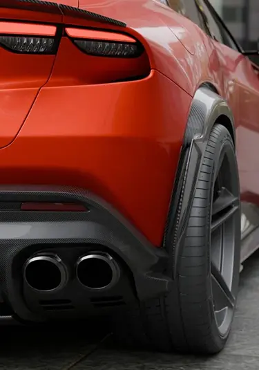 Exhaust system for Mercedes-Benz S63 AMG W223