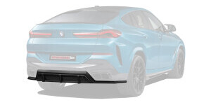 Diffusor für die hintere Stoßstange