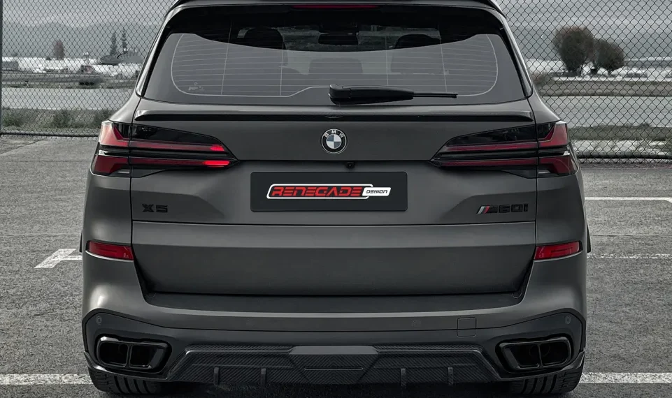 Rear mid spoiler for BMW X5 LCI