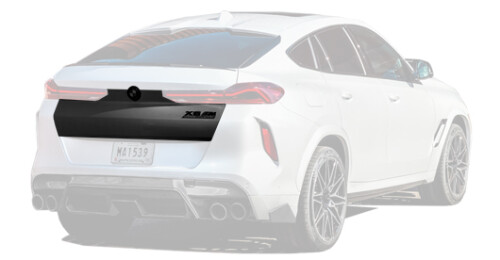 Carbon trunk lid for BMW X6M F96