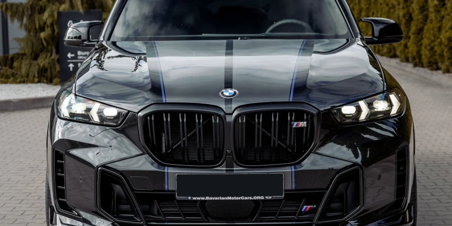 Schwarzer Glanz-Kit für BMW X5 LCI in Polen