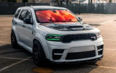Front bumper with splitter for Dodge Durango