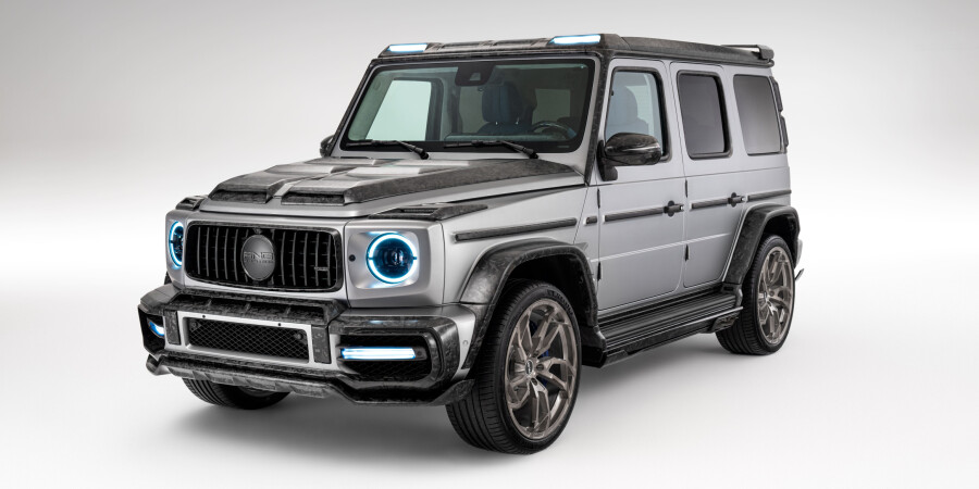 Mercedes-Benz G63 W463: Mattes Forged Carbon, 23″ Schmiederäder und ein komplett neu bezogener Innenraum