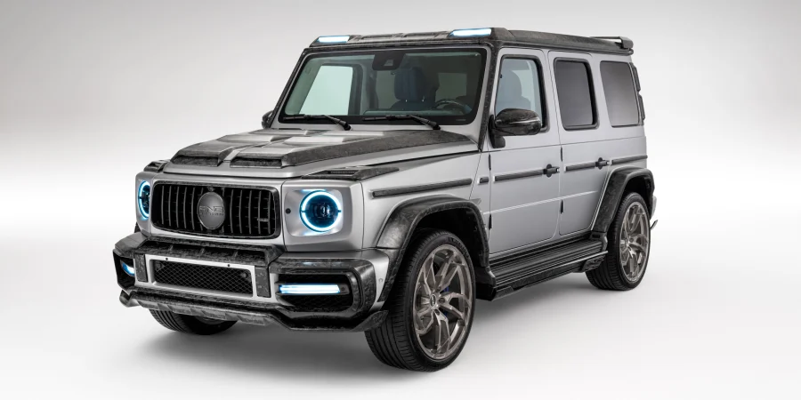 Mercedes-Benz G63 W463: Mattes Forged Carbon, 23″ Schmiederäder und ein komplett neu bezogener Innenraum