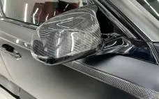 Carbon mirror covers for BMW XM