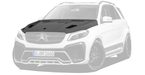 Hood for Mercedes-Benz GLE / GLE Coupe 166