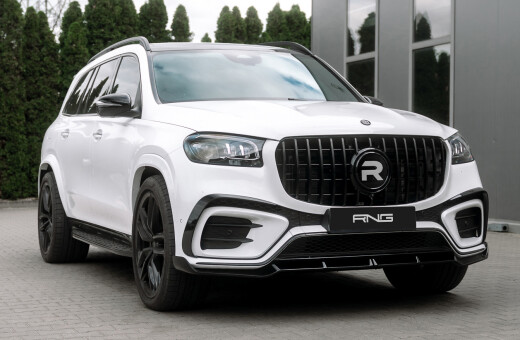 Mercedes-Benz GLS 2025 Frontschürze von RNG Design verbessert