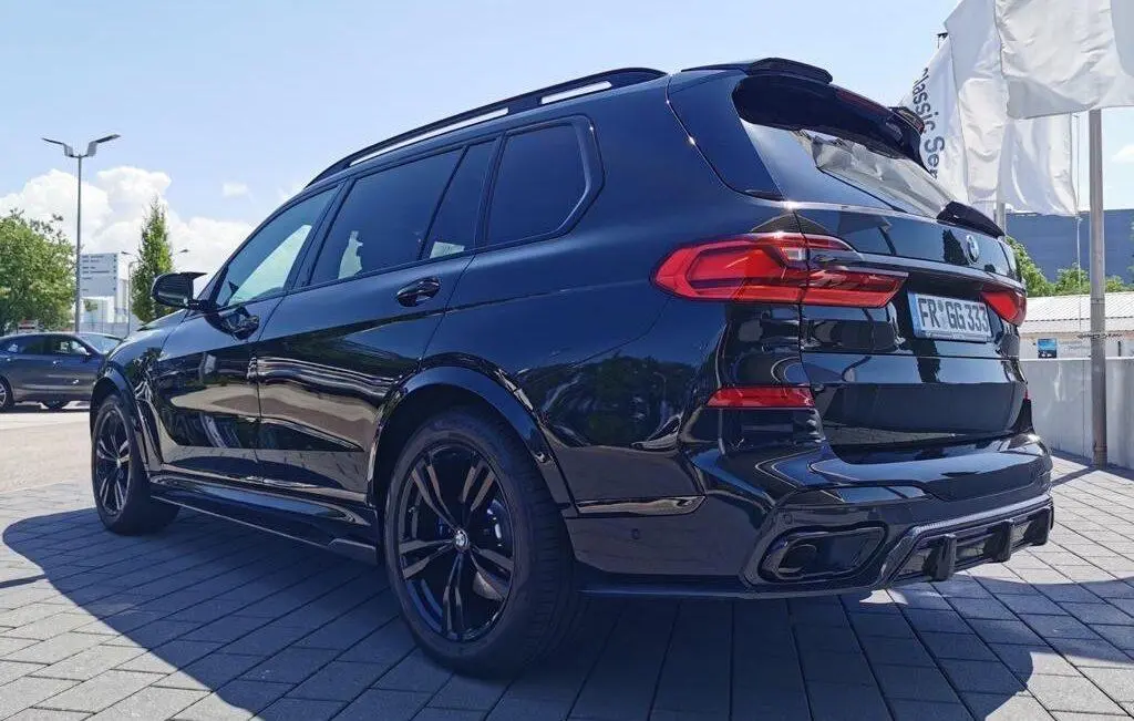 Carbon heckdiffusor für BMW X7