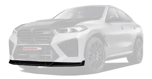 Carbon-Splitter für BMW X6M Competiton LCI