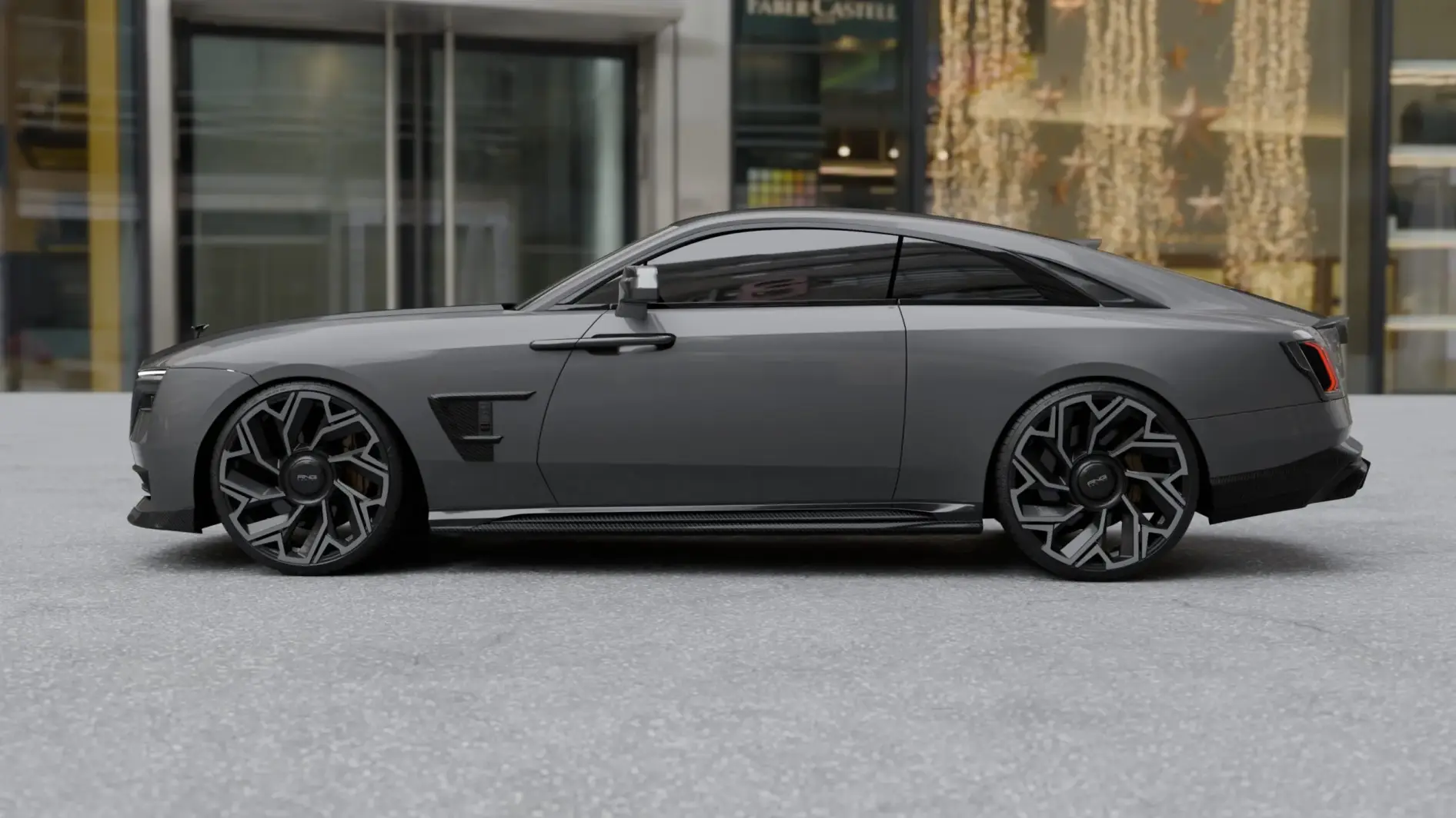 Luxurious body kit for Rolls-Royce Spectre by Renegade Design