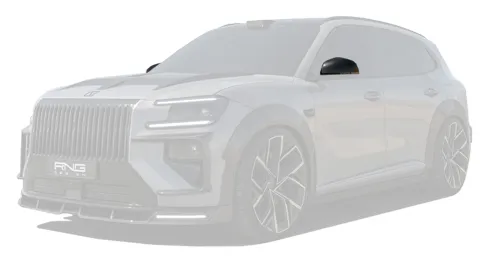 Zeekr 8X carbon mirror covers by RNG Design
