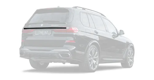 Carbon Heckkofferraumeinsatz für BMW X7