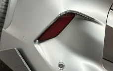 Carbon rear bumper side inserts for BMW X5M Competition LCI