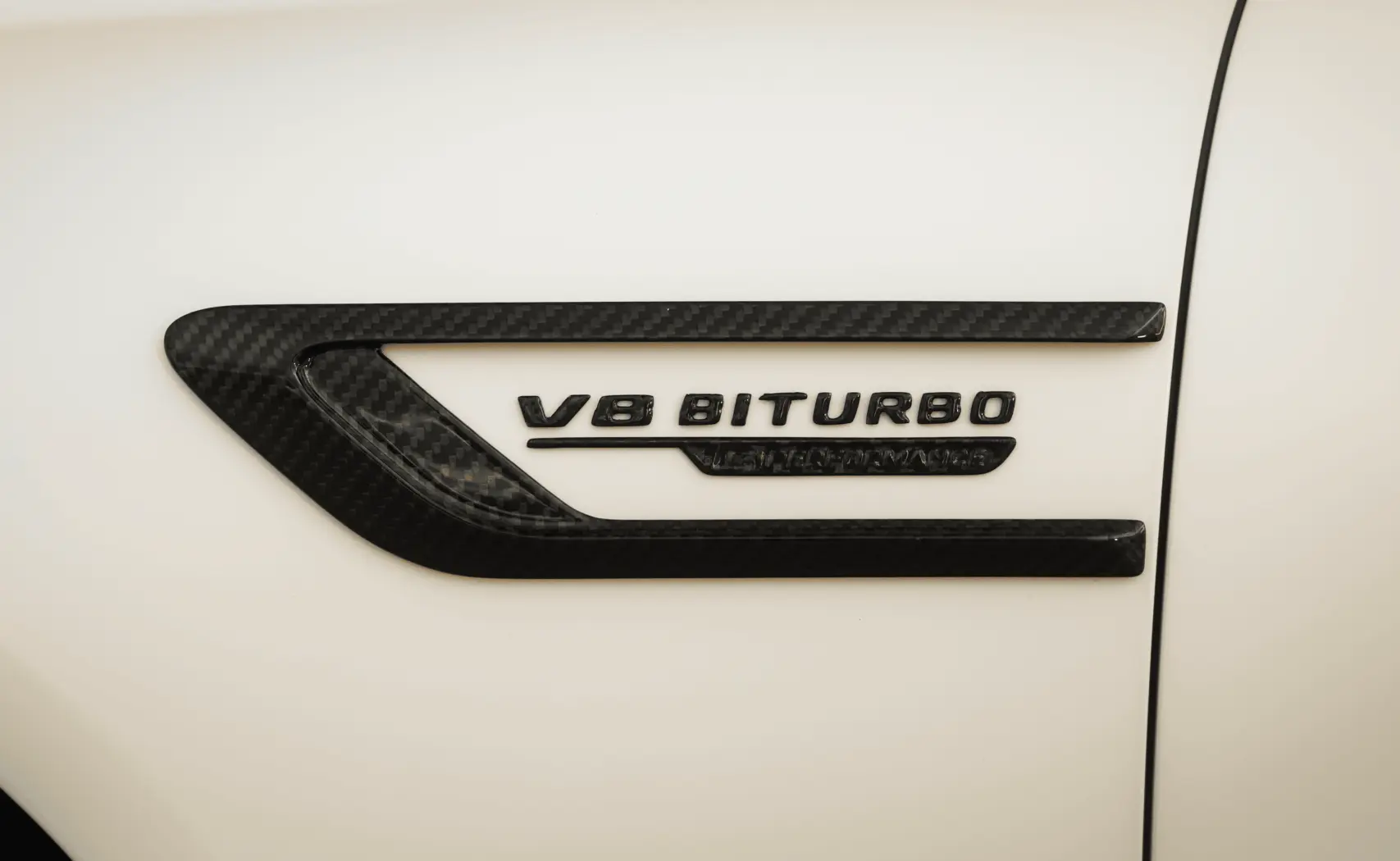 Carbon front fender inserts for Mercedes-Benz S63 W223