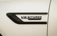 Carbon front fender inserts for Mercedes-Benz S63 W223