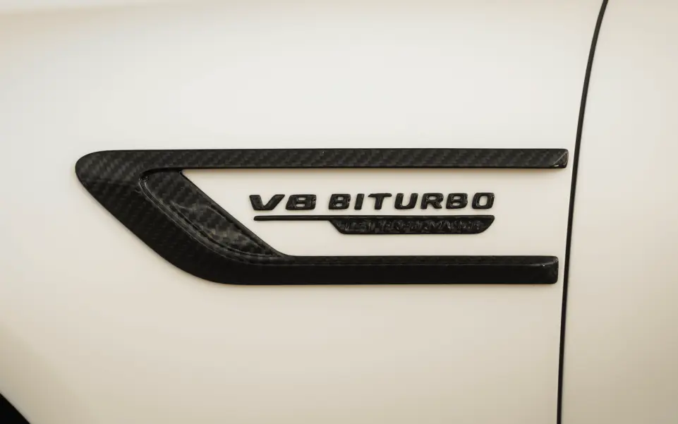 Carbon front fender inserts for Mercedes-Benz S63 W223