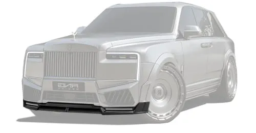 Carbon Frontstoßfänger Splitter mit Tagfahrlichtern Rolls-Royce Cullinan Series II