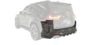 Heckstoßstange mit Diffusor