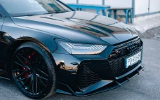 Front bumper splitter for Audi RS7