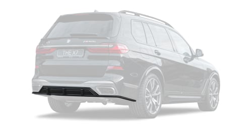 Carbon diffuser V1 for BMW X7 LCI